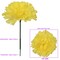 100-Pack: Yellow Silk Carnation Flower Picks, Floral Home by Artificial Flowers
